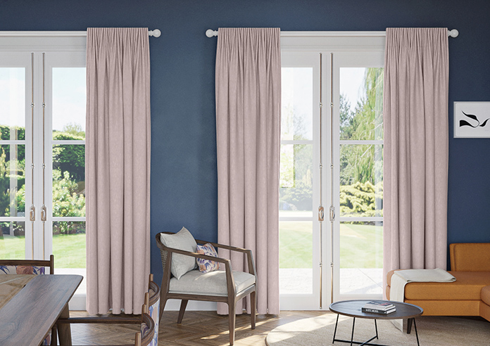 Delicate Chevron, Rusett - Made to Measure Curtains - Image 3